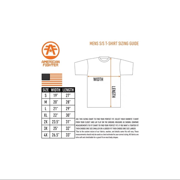 AMERICAN FIGHTER Kendall Black Blue Athletic Fit Mens Crew Neck T-shirt XL-3XL - Picture 2 of 11